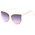 2020 New Fashion Sunglasses For Men And Women Trendy Rimless Multicolor Cat Eye Sunglasses